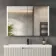 Selma Matt Black Illuminated LED Recessed Mirror Cabinet 700x1000mm