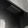 Selma Battery Powered Matt Black Illuminated LED Mirror Cabinet 700x500mm