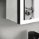 Esme Matt Black Illuminated LED Recessed Mirror Cabinet 600x450mm