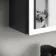 Esme Matt Black Illuminated LED Mirror Cabinet With BLUETOOTH Speaker 700x1200mm