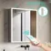 Margot Illuminated LED Mirror Cabinet With BLUETOOTH Speaker & USB Port 700x1000mm