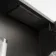 Esme Battery Powered Matt Black Illuminated LED Mirror Cabinet 700x1200mm