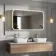Willow Brushed Brass Illuminated LED Mirror Cabinet With BLUETOOTH Speaker & USB Port 700x1200mm