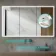 Margot Brushed Brass Illuminated LED Mirror Cabinet With BLUETOOTH Speaker & USB Port 700x1000mm