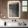 Jolie Battery Powered Illuminated LED Mirror 700x500mm