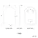 Maya Battery Powered Black Framed Arched Backlit Illuminated LED Mirror 750x500mm