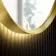 Paris Brushed Brass Round Backlit Illuminated LED Mirror 800mm
