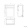 Capri Mystic Green Back To Wall Toilet Unit 600mm