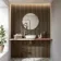 Trepanel Aqua 3D® Waterproof Walnut Brown Wood Effect Fluted Wall Panel 3 Pack (Covers 1.80 SQM)