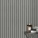 Trepanel Aqua 3D® Waterproof Grey Stone Effect Reeded Wall Panel 3 Pack (Covers 1.80 SQM)