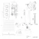 Galway Premium Ceiling Matt Black Square Thermostatic Set - 400mm Head, Hand Shower & Jets