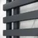 Palermo Electric Anthracite Designer Heated Towel Rail 1200x600mm