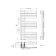 Seville Electric Matt Black Designer Flat Panel Heated Towel Rail 800x450mm