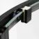 Hamburg Matt Black Easy Clean 8mm Offset Quadrant Shower Enclosure 1200x800mm - Easy Fix