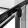 London Matt Black 6mm Sliding Shower Enclosure 1000x700mm