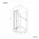 London 6mm Bifold Shower Enclosure 1000x700mm