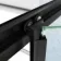 London Matt Black Grid 6mm Bifold Shower Enclosure 1000x800mm