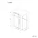 Prague 8mm Soft Closing Sliding Shower Enclosure 1700x900mm