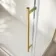 Prague Brushed Brass 8mm Sliding Shower Enclosure 1100x800mm