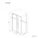 Lisbon 8mm Sliding Shower Enclosure 1200x900mm