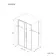 Lisbon 8mm Sliding Shower Enclosure 1700x700mm