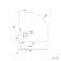 Berlin Quadrant Matt White Slate Effect SMC Composite Shower Tray 900x900mm