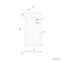 Doha Rectangular Gloss White Anti-Slip Stone Shower Tray 1400x700mm & Riser Kit