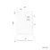 Doha Rectangular Gloss White Anti-Slip Stone Shower Tray 1200x800mm & Riser Kit