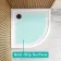 Doha Quadrant Gloss White Anti-Slip Stone Shower Tray 900x900mm & Riser Kit
