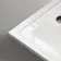 Doha Quadrant Gloss White Anti-Slip Stone Shower Tray 900x900mm & Riser Kit