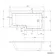 L Shaped 1500 Shower Bath - Right Handed