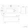Oakham 1700 Space Saving Bath - Right Handed ( Excludes Bath Panel)
