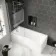 Hereford 1600x700 Square Shower Bath & 6mm Easy Clean Screen