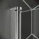 Hereford 1700x750 Square Shower Bath & 6mm Easy Clean Screen with Rail
