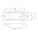 Hereford 1600x700 Square Shower Bath & 6mm Easy Clean Matt Black Framed Bath Screen