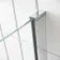 L Shaped 1600 Shower Bath & 4mm Fixed Screen with Rail - Right Handed