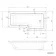 L Shaped 1700 Shower Bath & 6mm Matt Black Easy Clean Screen with Rail - Right Handed