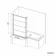 L Shaped 1500 Shower Bath with Front Panel & 6mm Easy Clean Matt Black Grid Bath Screen - Left Handed