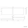 L Shaped 1700 Shower Bath with Front Panel & 6mm Easy Clean Brushed Brass Bath Screen - Left Handed