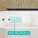 Witney 1700x700 Square Shower Bath & 6mm Easy Clean Brushed Brass Bath Screen