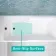 Antigua 1700x750 Keyhole Shower Bath & 6mm Easy Clean Chrome Bath Screen