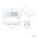 Antigua 1700x750 Keyhole Shower Bath & 6mm Easy Clean Chrome Bath Screen