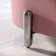 Shore 1700 Matt Pink Freestanding Bath - Chrome Feet