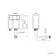Detroit Cable Operated Concealed Cistern With Brushed Brass Round Push Button Dia.48mm