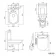Denver Rimless Fully Back to Wall Close Coupled Toilet With Smart Bidet Seat