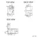 Loma Matt Black Rimless Fully Back To Wall Close Coupled Toilet With Premium Soft Close Slim Seat