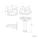 Hudson Traditional Close Coupled Toilet With Cotton White Seat & Pedestal Basin - Single Tap Hole