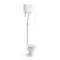 Hudson Traditional High-Level Toilet With Cotton White Seat & Pedestal Basin - Double Tap Hole