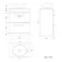 Avon Gloss White Vanity Drawer with Oval Counter Top Basin 600mm