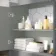 Avon Stone Grey Cabinet with Marble Top 800mm - Excludes Counter Top Basin